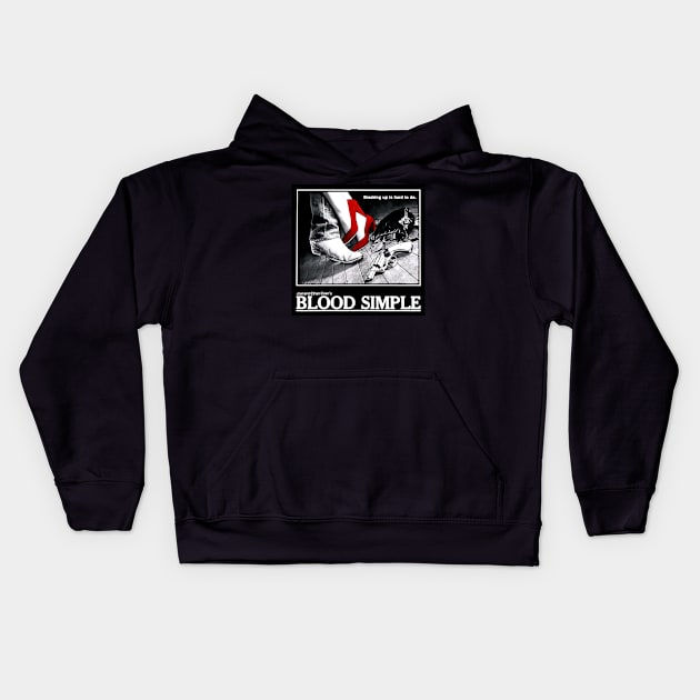 Blood Simple (1984) Kids Hoodie by Scum & Villainy